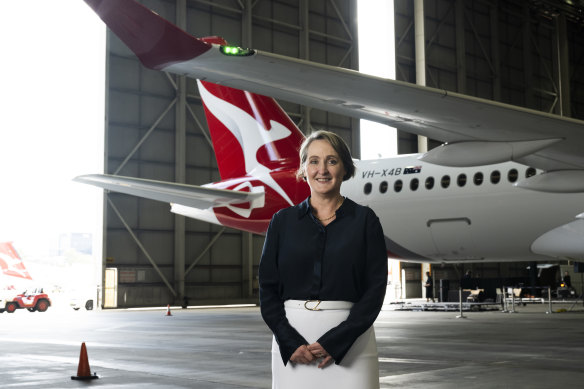 Qantas CEO Vanessa Hudson unveiled the changes on Monday.