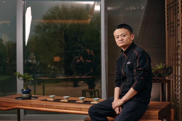 China’s most famous billionaire, tech tycoon Jack Ma, in 2019.