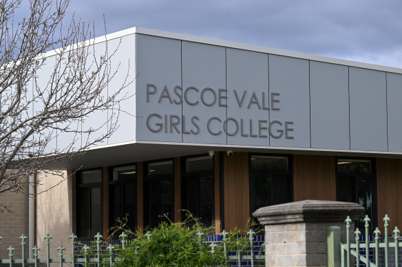 Enrolment data from 2021 showed the majority of Pascoe Vale Girls College students were not from the suburb.