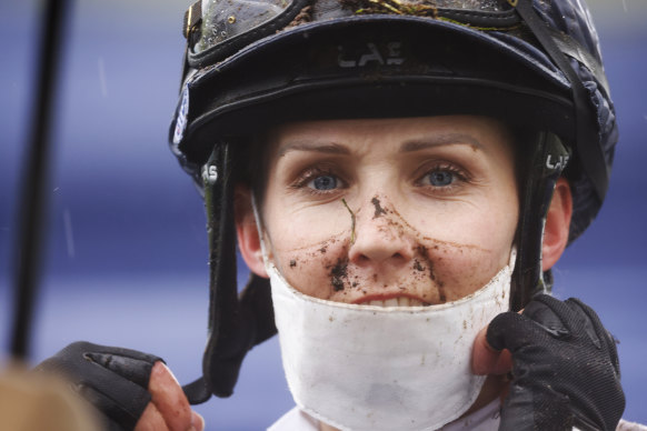 Rachel King will ride in the Melbourne Cup for the first time on Tuesday.