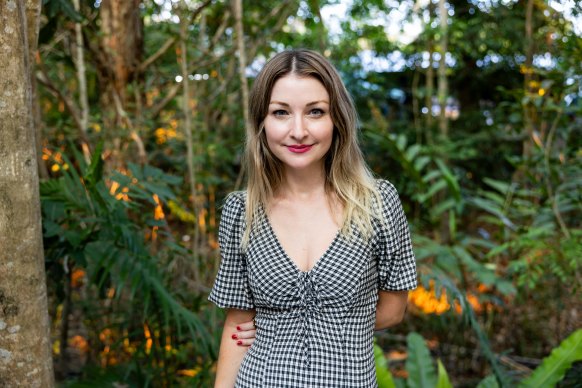 Singer Kate Miller-Heidke at Woodford Folk Festival, which she has attended since 1996, and where she would like to be buried.