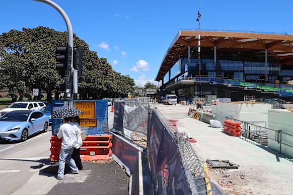 Locals are worried about plans for a shared path by the Sydney Fish Market, which is expected to attract 6 million visitors a year.