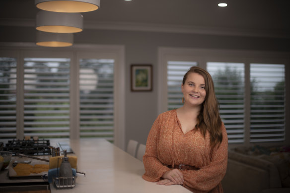 Aurora Sapphire Matchett, 17, is in year 12 and sits on the Young Women's Council of the YWCA.