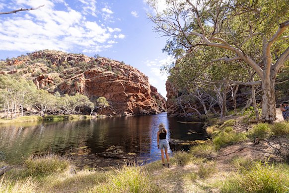 Over millions of years, red quartzite cliffs have been carved into a procession of chasms, waterholes and escarpments.