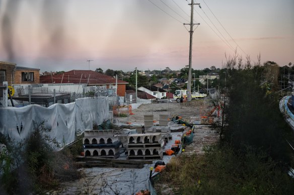 Construction on Sydney Metro City has stalled amid a protracted industrial dispute.