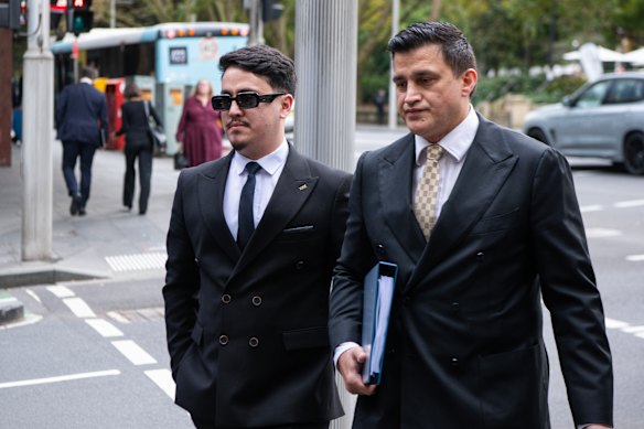 Former Bankstown Hospital nurse Ahmad Rashad Nadir (left).