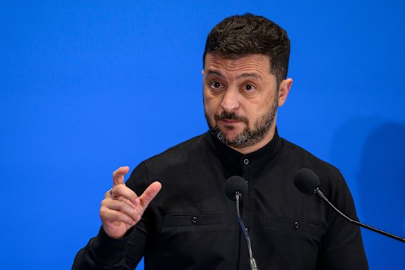 Presiden Ukraina Volodymyr Zelensky bisa menjadi bagian dari pembicaraan.