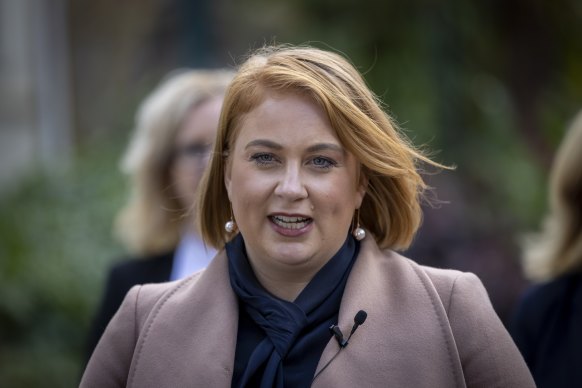 Property Council of Australia Victorian executive director Danni Hunter was on the receiving end of the Premier’s displeasure.