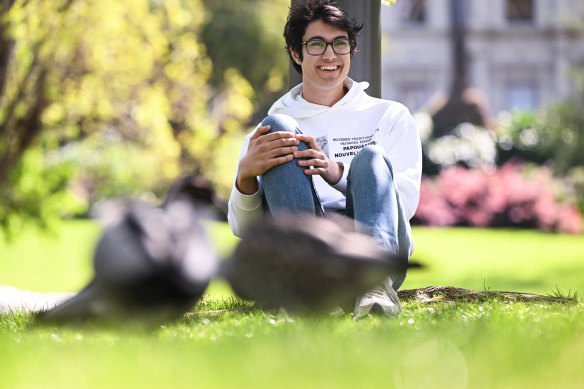 Year 12 student Ravin Desai says year 10 students across schools he knows are showing big signs of the historic isolation in their teens.