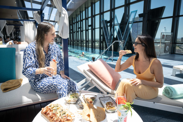 W Sydney is opening up its pool terrace to the public for Solar Sundays.