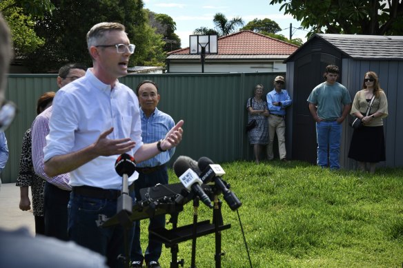 Dominic Perrottet proposed changes to stamp duty laws while he was treasurer.