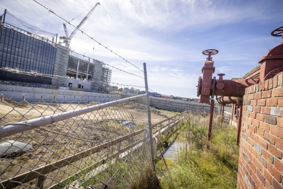 The Fitzroy Gasworks site.