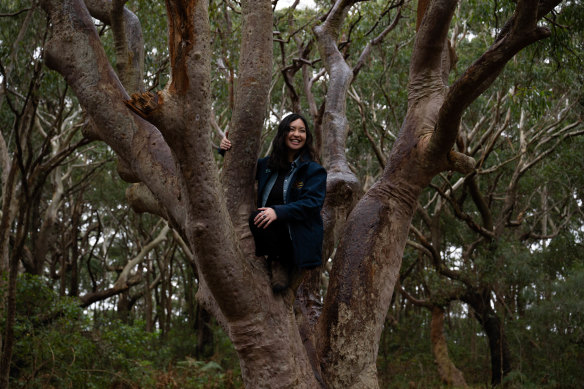 Gabrielle Stacey has used social media to increase the number of young people getting involved with Landcare.