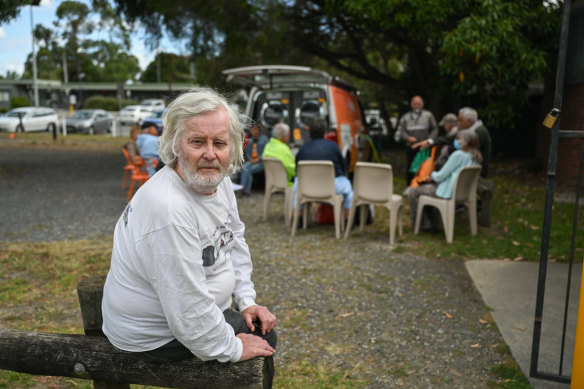 James Dinsdale, Ferntree Gully resident and Foothills Community Care diner.