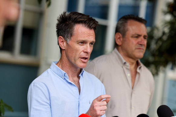 NSW Premier Chris Minns on Sunday.