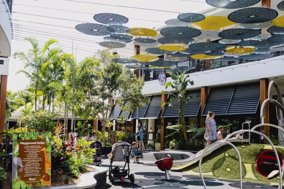 A Westfield mall in Chermside, Brisbane. 