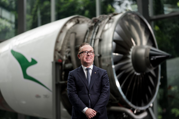 Qantas CEO Alan Joyce urged the government to invest more in sustainable aviation fuel last year.