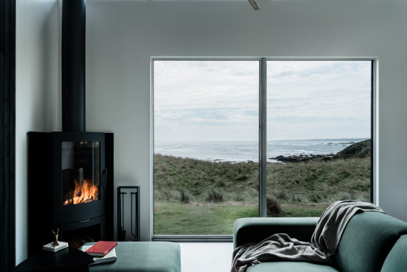 Cosy solitude… Kittawa Lodge’s beautifully appointed living room.