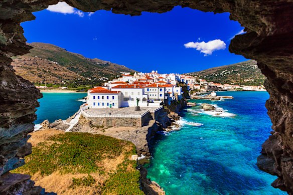 Andros, Greece.