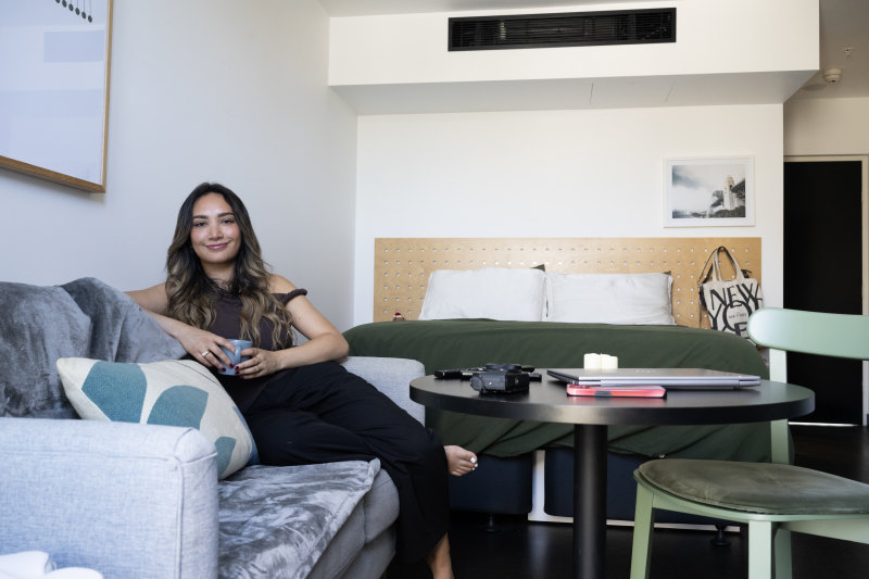 Simonelle Mody is a 25-year old finance professional living in a UKO co-living space in Paddington.