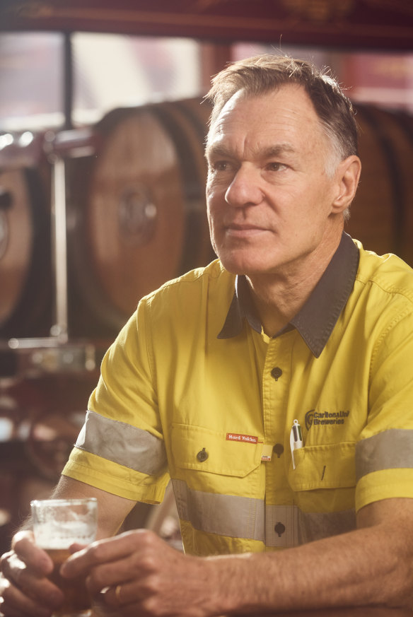 Claude Nyaguy of Carlton & United Breweries in Melbourne, where he has worked for 40 years.