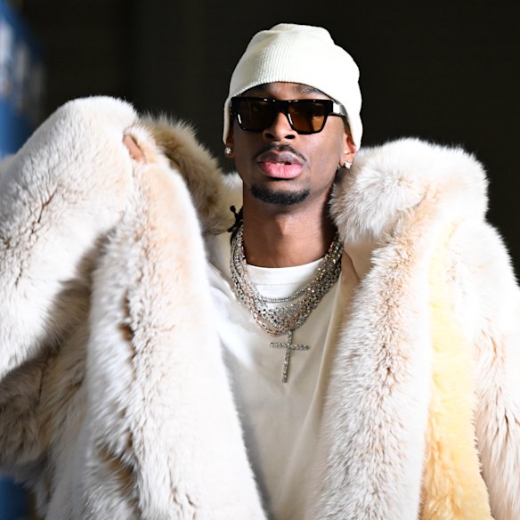 Cool cat: Shai Gilgeous-Alexander of 2025 NBA champions Oklahoma City Thunder. Ashcroft and his Lions mates are big fans of the basketballer’s style.