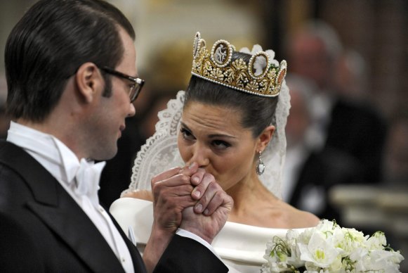 Princess Victoria and Daniel Westling marry in 2010.