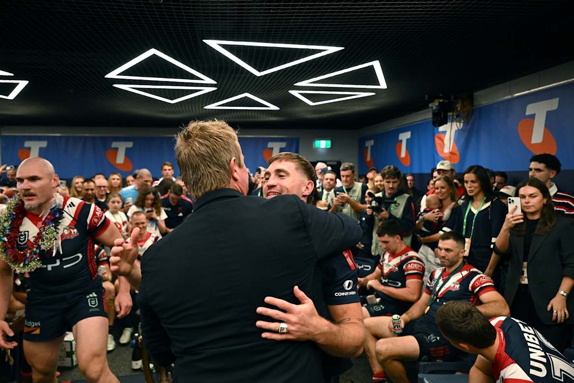 'You've earned it': How Connor Watson felt about receiving a premiership ring from his coach