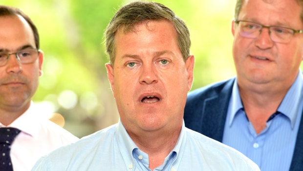 Tim Nicholls says it's too early to concede the election to Premier Annastacia Palaszczuk.