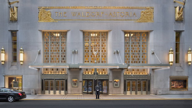 Anbang Insurance owns the Waldorf Astoria.