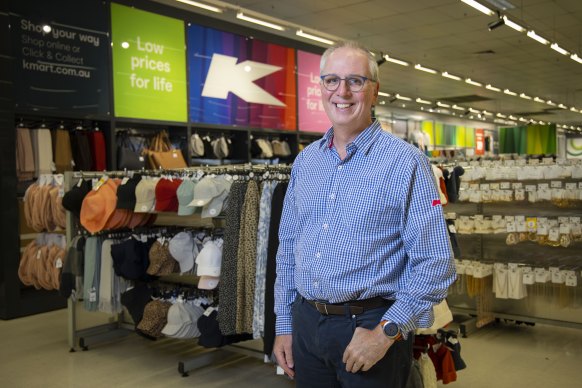 Kmart boss Ian Bailey says the discount department stores’ customer base is growing across all income demographics.
