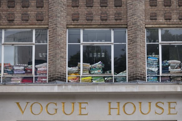 Vogue House, home to the British Vogue magazine in London.