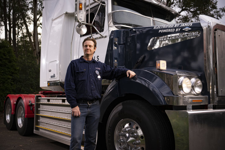 Entrepreneur Janus Electric push into fully electric trucks