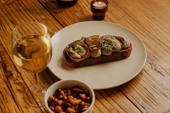 Ruffle Farm mushroom pâte.