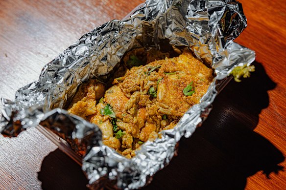 Egg cutlet.