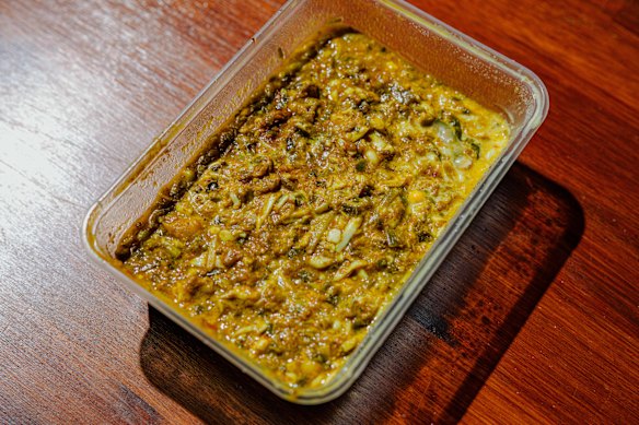 Ghotala curry.