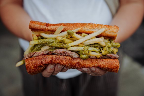 It doesn't get much better than this, the ones from Frank's Deli. 