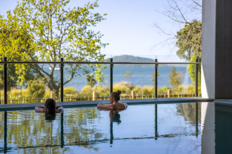 Wai Ariki Hot Springs and Spa in Rotorua, New Zealand.