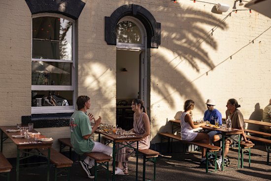 Scottie’s kiosk, where you can order fish and chips to take away.