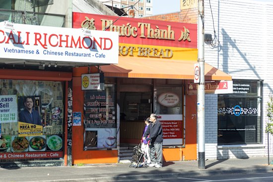 Outside Phuoc Thanh in Richmond.