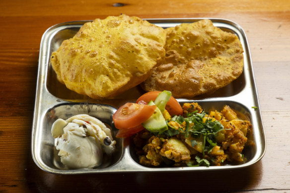 Special seasonal thali combinations are also available.