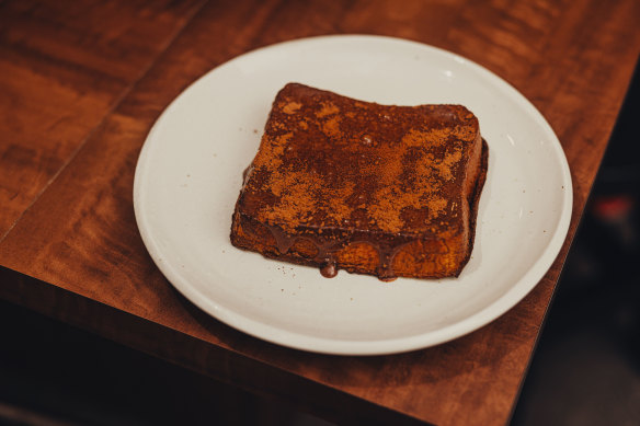 Condensed milk and Milo-enriched Hong Kong-style shokupan toast.