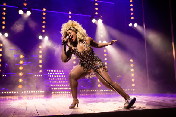 Ruva Ngwenya is electric as the lead in Tina: The Tina Turner Musical.