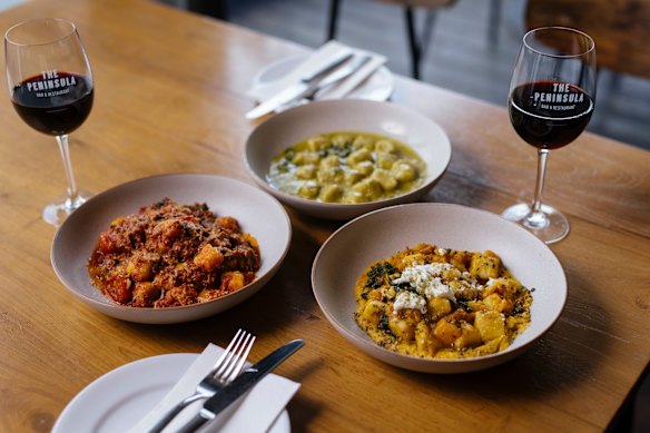 The Peninsula in Mandurah is offering bottomless gnocchi. 