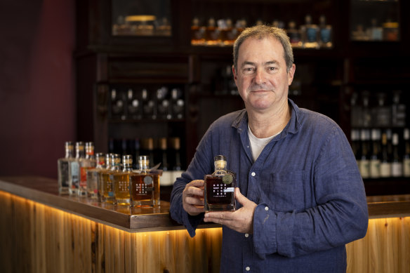 Owner-distiller John O’Connor of Goodradigbee Distillers and The Good Bar, Brookvale. 