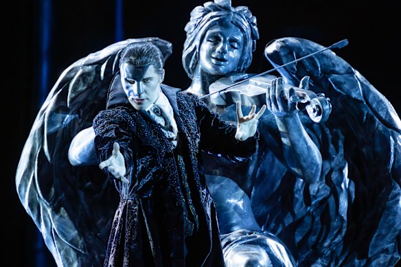 Jake Lyle as the Phantom.