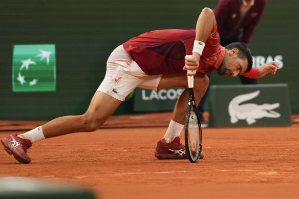 Djokovic’s bid for a record 25th major title is on hold amid fears he may also miss Wimbledon.