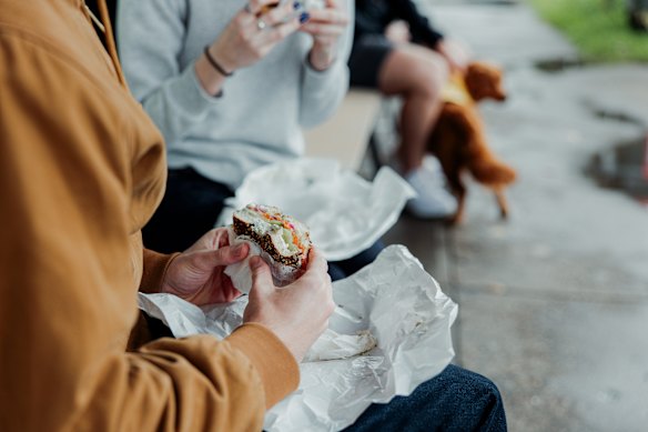 Small Talk makes Montreal-style bagels in Dulwich Hill. 
