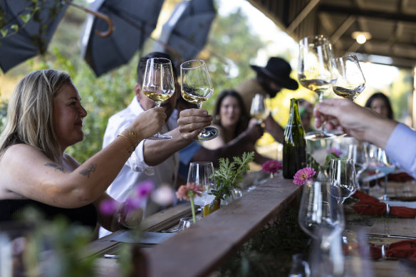 The Spritz flows at rooftop summer series Dal Zotto on the Deck at Melbourne’s Blacksmith Bar &amp; Grill. 