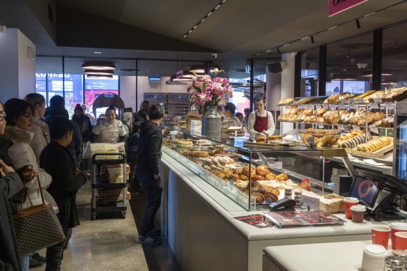 The bounty inside Drom bakery in Bayswater. 